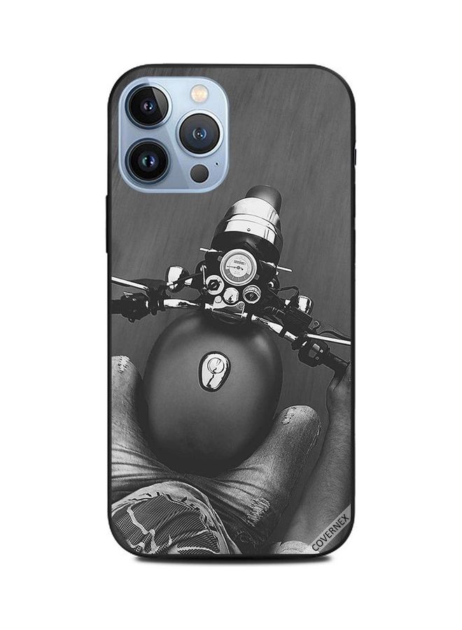 Covernex Apple iPhone 13 Pro Max Protective Case Cover Printed Featuring Ride On Choper DESIGN_0245 - Image 1