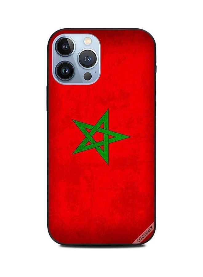 Covernex Protective Case Cover For Apple iPhone 13 Pro Max Morocco Flag Vintage - Image 1