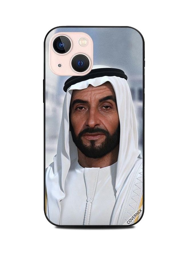 Covernex Sheikh Zayed Hd Picture Printed Protective Case Cover For Apple iPhone 13 Mini Multicolour - Image 1