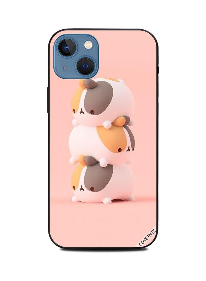 Covernex Bunch Of Panda Printed Protective Case Cover For Apple iPhone 13 Multicolour - Image 1