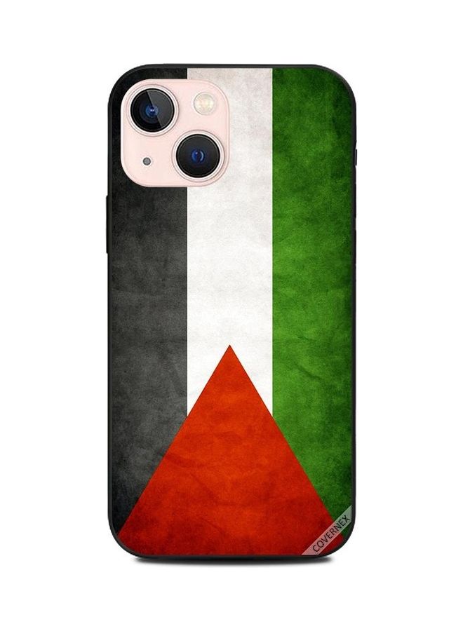 Covernex Palestinian Flag Vintage Printed Protective Case Cover For Apple iPhone 13 Mini Multicolour - Image 1