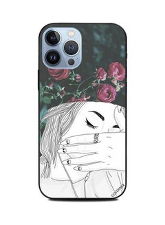 Protective Case Cover For Apple iPhone 13 Pro Max Doodle Eyelashes