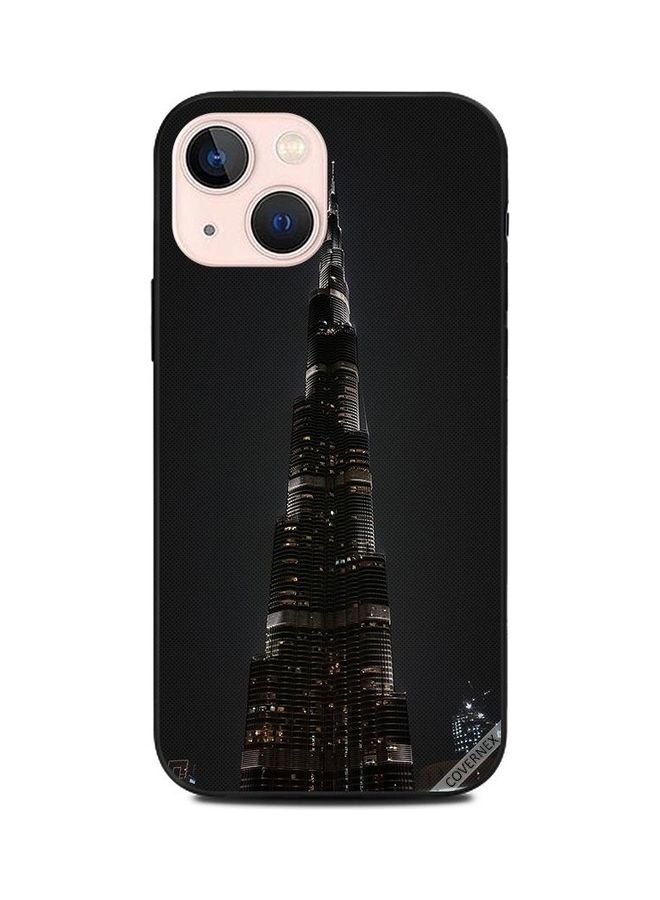 Covernex Protective Case Cover For Apple iPhone 13 Mini Burj Khalifa Night - Image 1