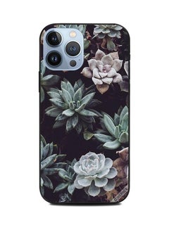Protective Case Cover For Apple iPhone 13 Pro Max Lotus Art Multicolour