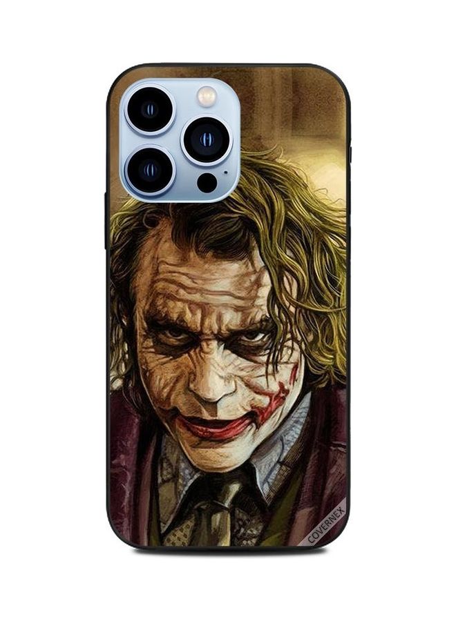 كوفرنيكس غطاء حماية واقٍ لهاتف أبل آيفون 13 برو بطبعة صورة الجوكر - Image 1