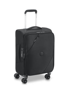 DELSEY Maringa Lightweight Small Cabin Luggage Trolley 55cm 4DW Black  - Image 1