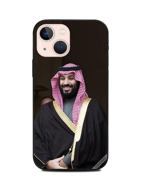 Mohammad Bin Salman Smiling Printed Protective Case Cover For Apple iPhone 13 Mini Multicolour