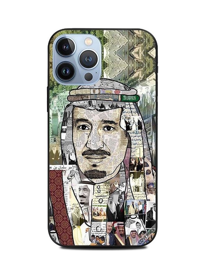 Covernex Apple iPhone 13 Pro Max Protective Case Cover Printed Featuring King Salman All In One Picture DESIGN_1312 - Image 1