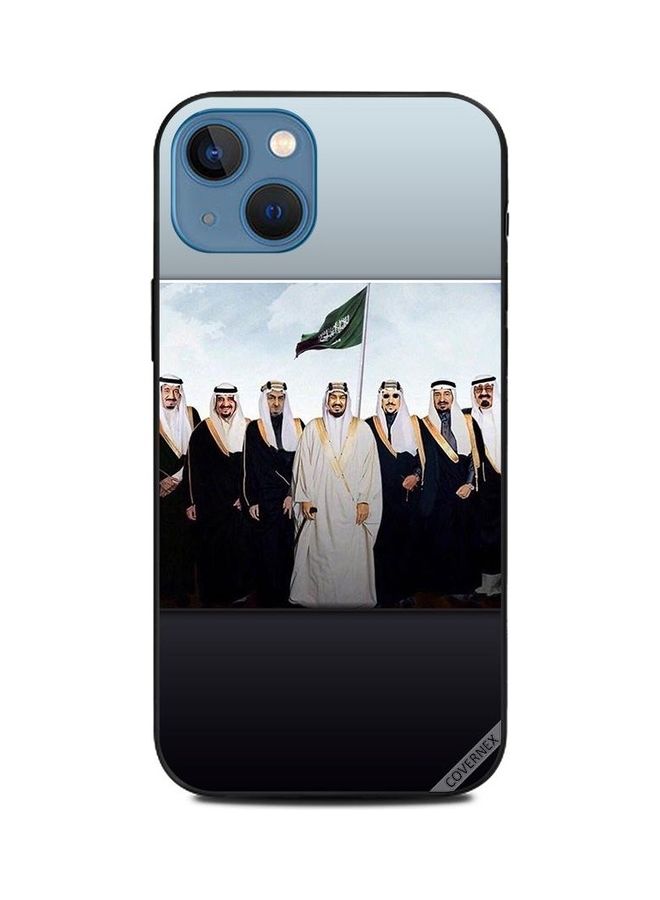 كوفرنيكس غطاء حماية واقٍ بتصميم ملوك المملكة العربية السعودية لهاتف أبل آيفون 13 متعدد الألوان - Image 1