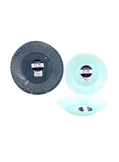 Luminarc 18-Piece Dinnerware Set Blue 28x28cm  - Image 1