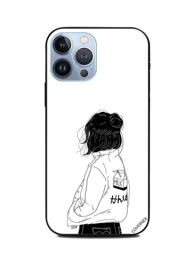 Covernex Protective Case Cover For Apple iPhone 13 Pro Max Girl Think Very Deep - Image 1