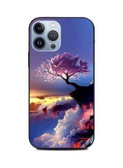 Protective Case Cover for Apple iPhone 13 Pro Max Winter Clouds On The Sea