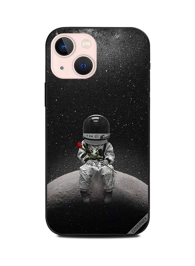 Covernex Protective Case Cover For Apple iPhone 13 Mini Waiting With Red Flower In Hand At - Image 1