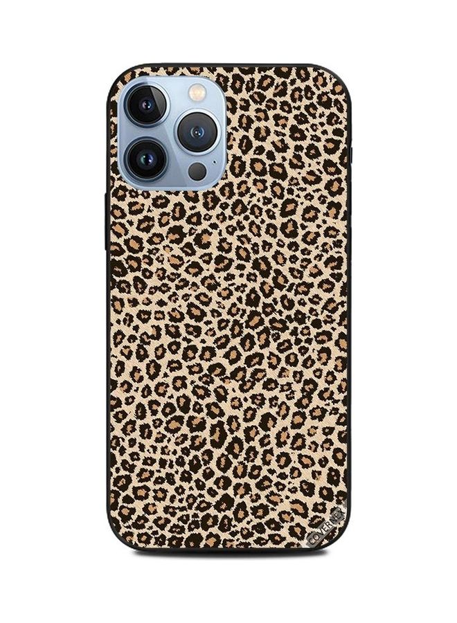 Covernex Apple iPhone 13 Pro Max Protective Case Cover Printed Featuring Leopard Pattern Small Shapes DESIGN_1176 - Image 1
