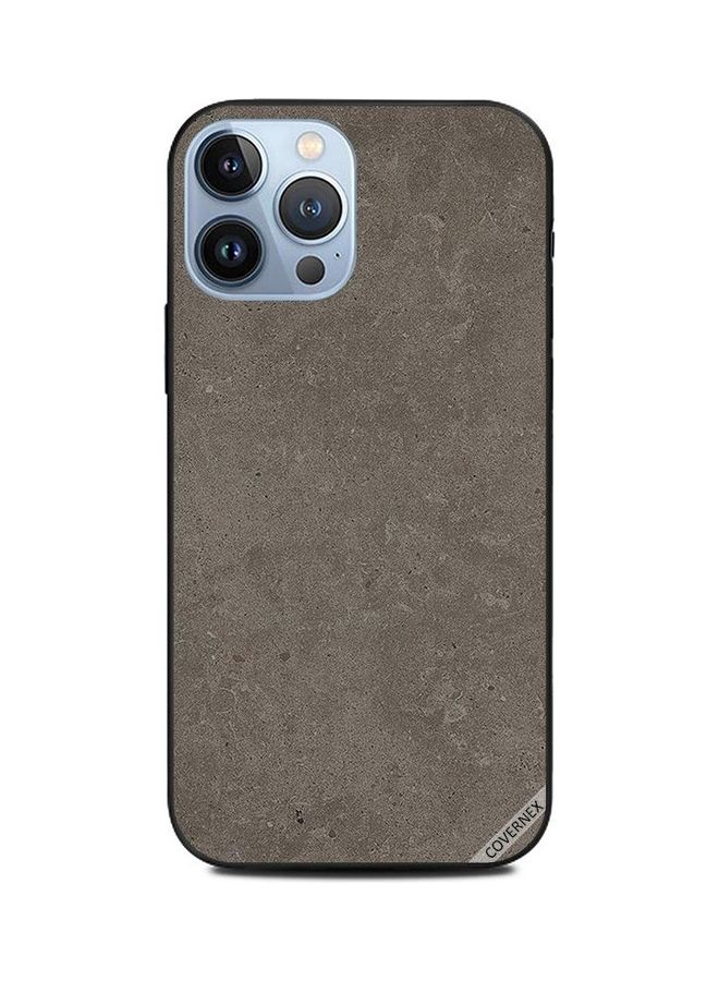 Covernex Protective Case Cover for Apple iPhone 13 Pro Max Brown Concret Pattern - Image 1