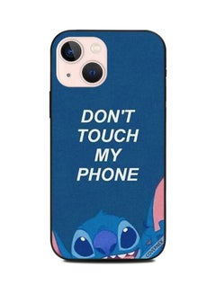 Protective Case Cover For Apple iPhone 13 Mini Don't Touch My Phone Blue