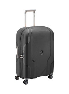 DELSEY Clavel Lightweight Small Cabin Luggage Trolley 55cm 4DW Black  - Image 2
