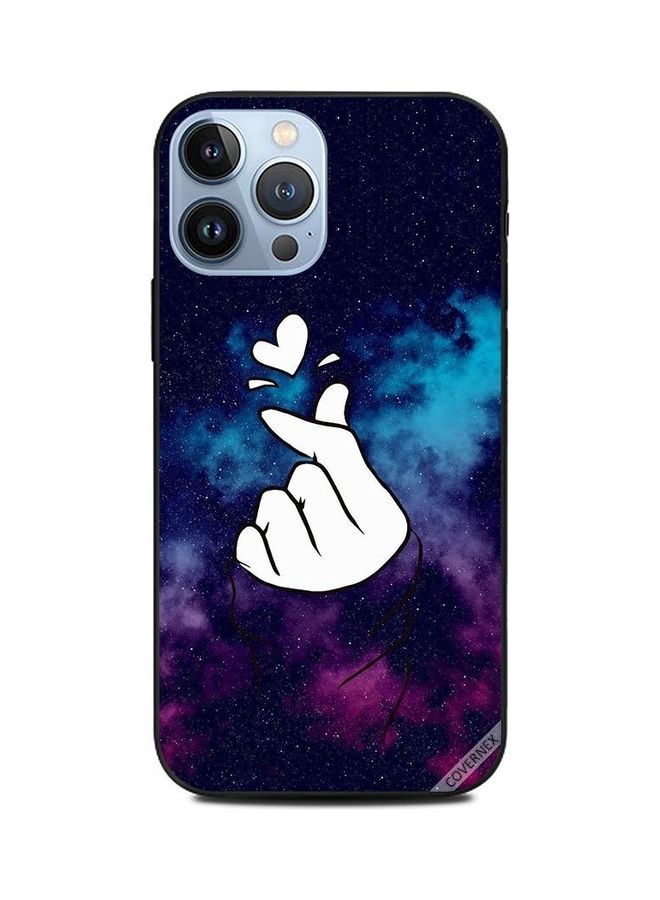 Covernex Protective Case Cover For Apple iPhone 13 Pro Max Snap Love Dark Blue - Image 1