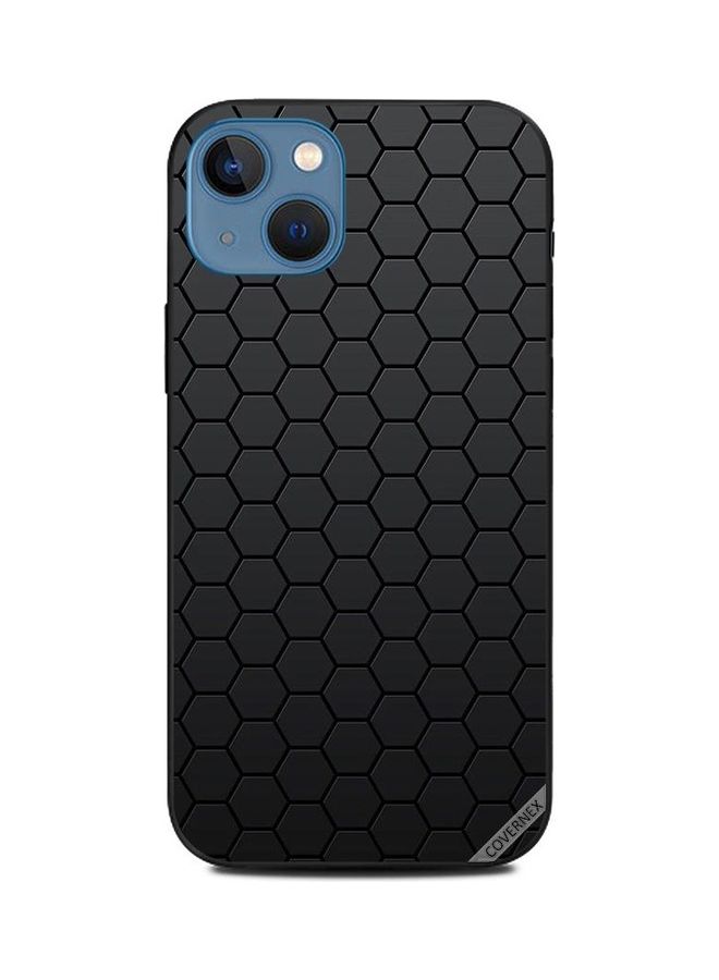 Covernex Apple iPhone 13 Protective Case Cover Printed Featuring Polygons Pattern DESIGN_1475 - Image 1