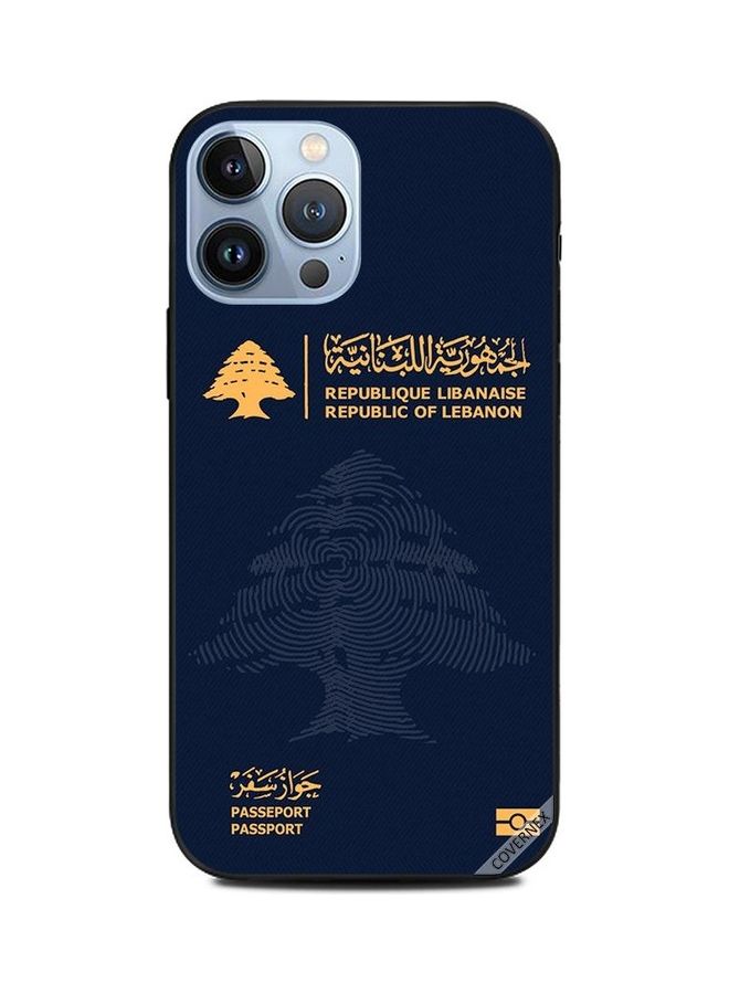 Covernex Protective Case Cover For Apple iPhone 13 Pro Max Lebanon Passport - Image 1