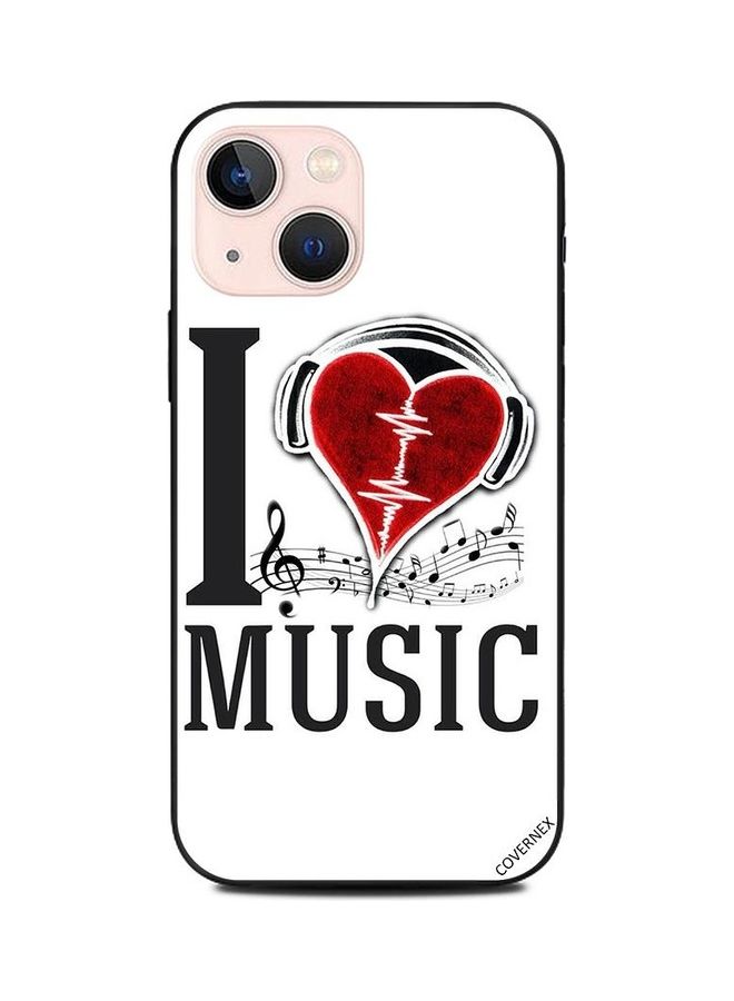 كوفرنيكس غطاء حماية واقٍ لهاتف أبل آيفون 13 ميني طبعة بتصميم لمحبي الموسيقى - Image 1