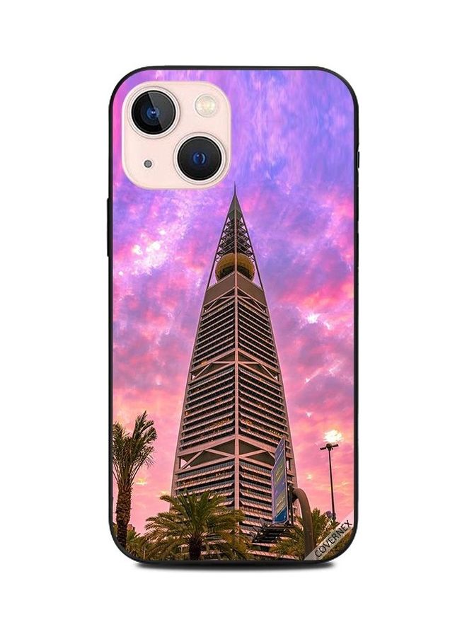 كوفرنيكس غطاء حماية واقٍ لهاتف أبل آيفون 13 ميني بطبعة صورة برج الفيصلية - Image 1