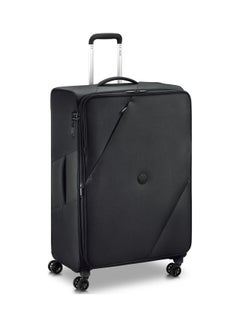 DELSEY Maringa Lightweight Large Check in Luggage Trolley 71cm 4DW Black  - Image 1