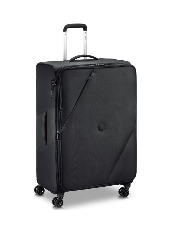 DELSEY - Maringa Lightweight Large Check in Luggage Trolley 71cm 4DW Black - Image 1