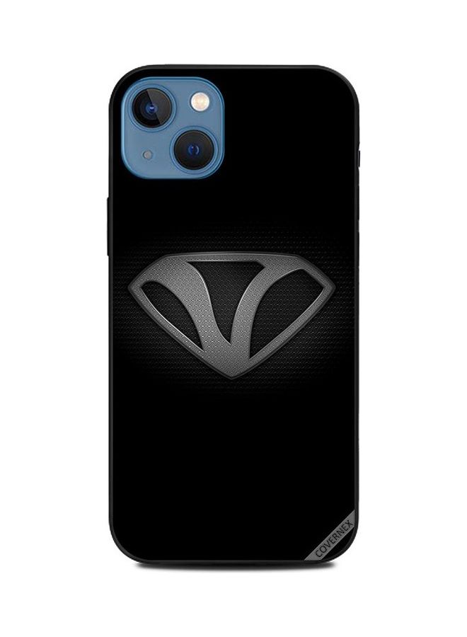 Covernex Protective Case Cover for Apple iPhone 13 Alphabet B&W V  - Image 1