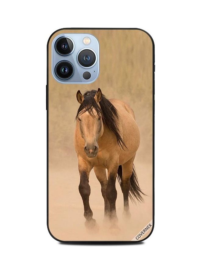 Covernex Protective Case Cover For Apple iPhone 13 Pro Max Horse Race Multicolour  - Image 1