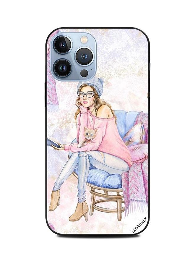 Covernex Protective Case Cover For Apple iPhone 13 Pro Max Looking Gorgeous With Her Kitten - Image 1