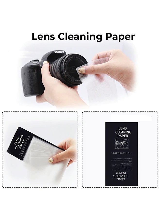 53 in 1 Professional Camera Accessores for Nikon, Cannon, Digital SLR Camera  Optical Lens Cleaner Black