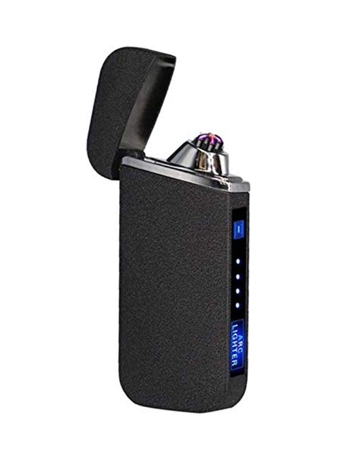 USB Rechargeable Windproof Flameless Dual Arc Plasma Lighter - Image 1