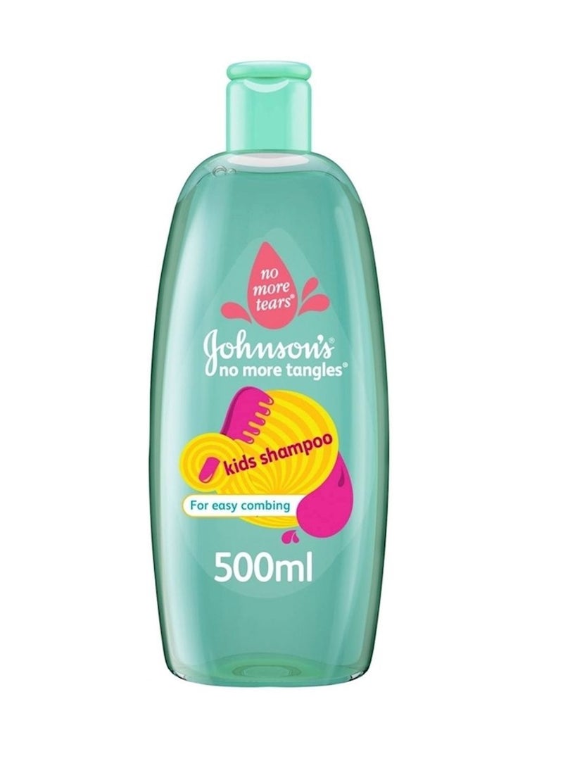Johnson's No More Tangles Shampoo, 500ml - Image 1