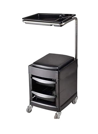 Manicure Chair With Drawer Black 55x39x25cm - v1632813993/N50959607A_1