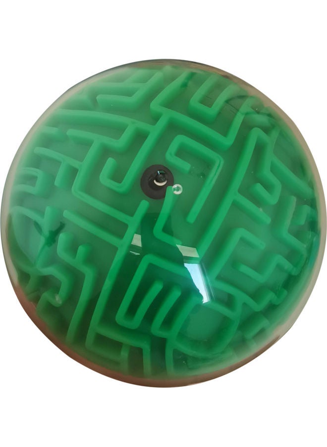 كرة متاهة مبتكرة ثلاثية الأبعاد على شكل كرة أرضية 10.2 x 10.2سم - Image 1