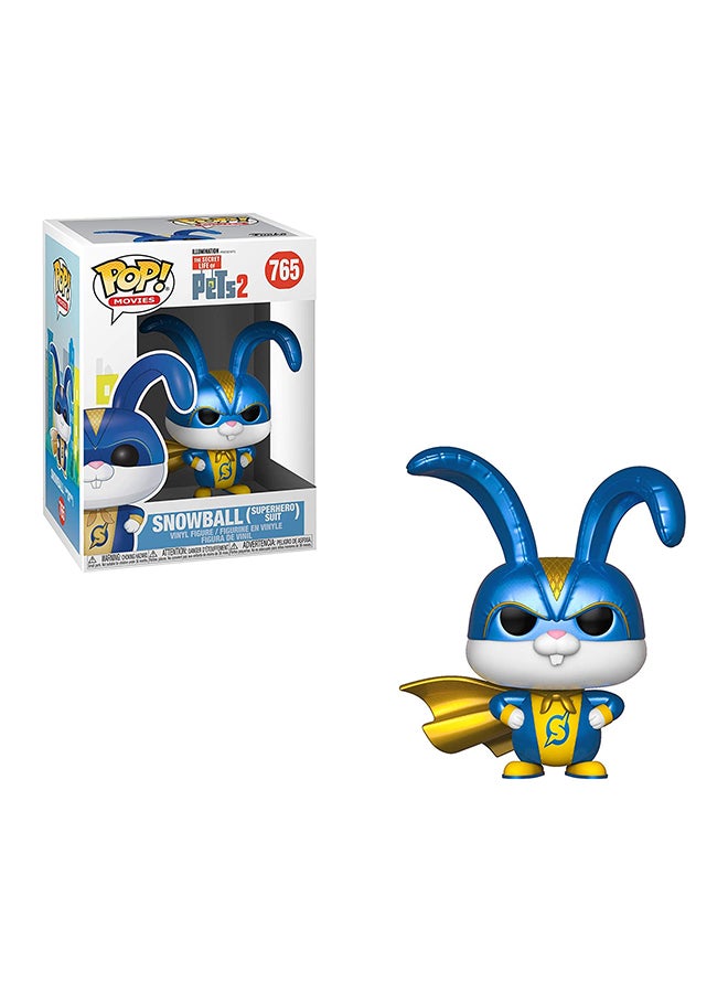 FUNKO POP - Snowball in Superhero Suit Vinyl Figure 10cm - Image 1