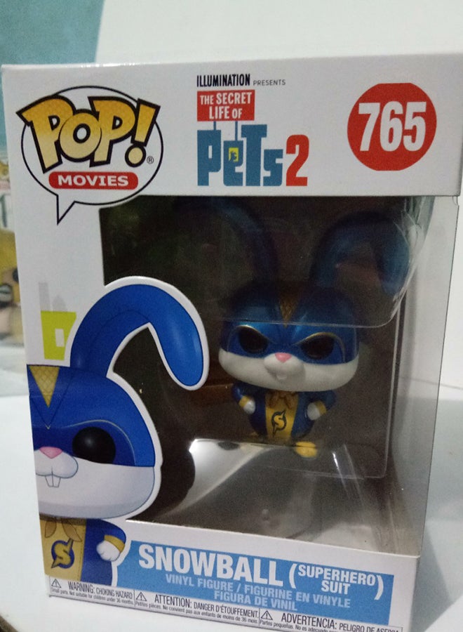 FUNKO POP - Snowball in Superhero Suit Vinyl Figure 10cm - Image 1
