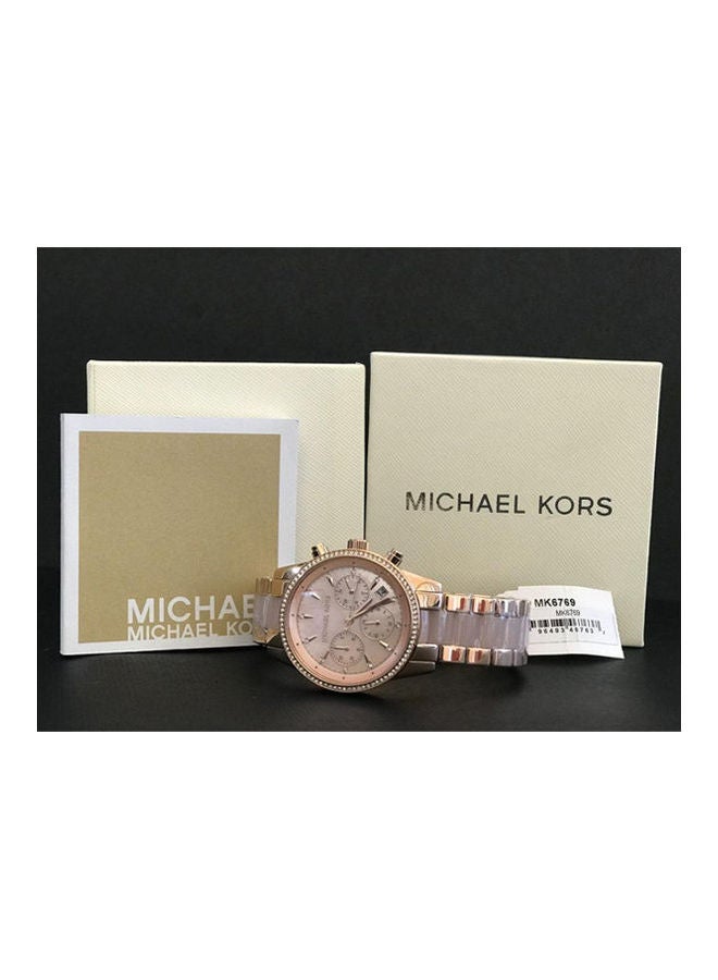 Michael Kors - Women's Stainless Steel Analog Watch MK6769 - Image 1