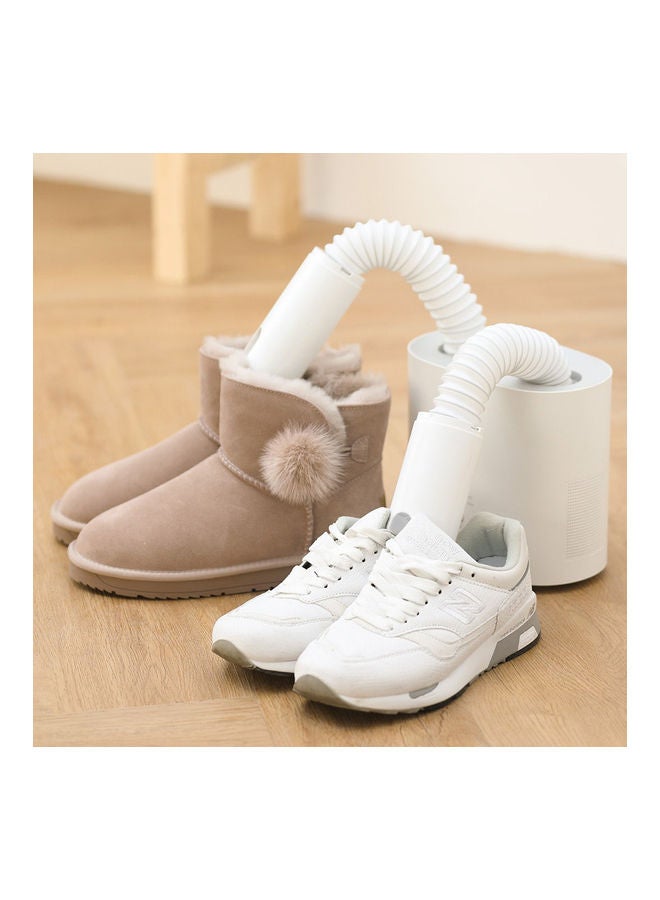 ديرما مجفف كهربائي للأحذية لإزالة الروائح الكريهة أبيض 30x13x23سم - Image 4