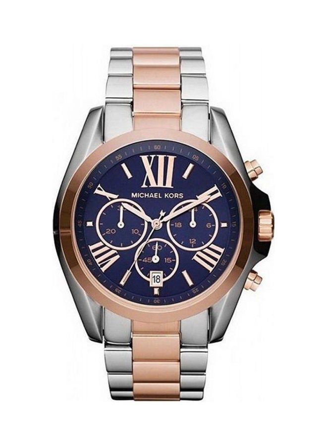 مايكل كورس ساعة يد بعقارب بسوار من الاستانلس ستيل طراز MK5606 للنساء - Image 1