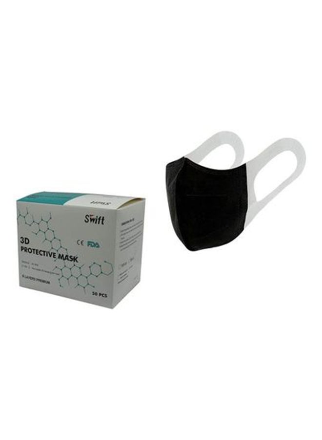 Swift 50-Piece 3D Protective Face Mask  - Image 1