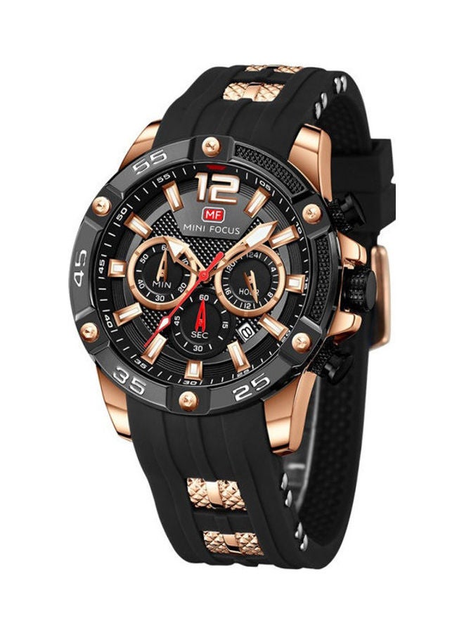 MINI FOCUS Men's Rubber Chronograph Watch MF0349G.03 - Image 2