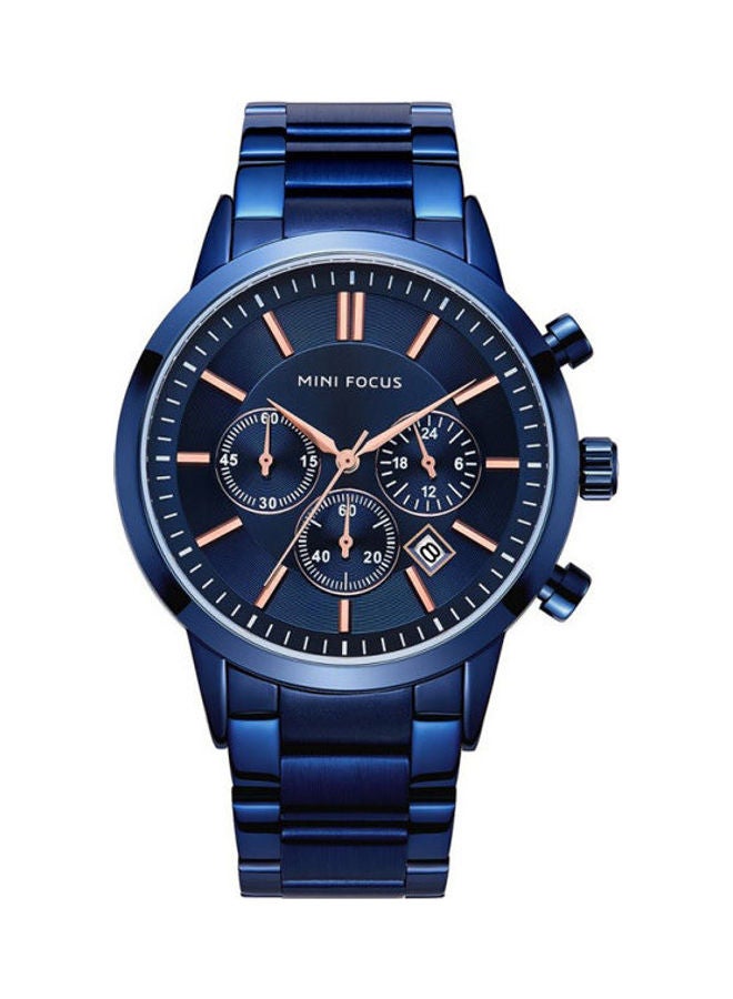 MINI FOCUS Men's Stainless Steel Analog Wrist Watch Mf0188G-04  - Image 1