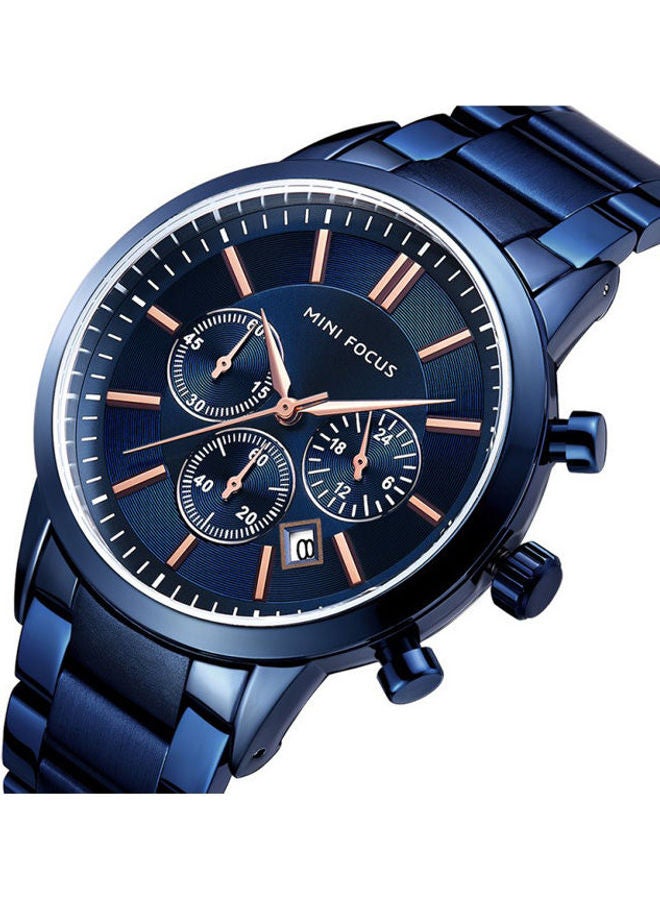 MINI FOCUS Men's Stainless Steel Analog Wrist Watch Mf0188G-04  - Image 2