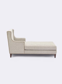 Chaise Lounge For Luxurious - Wood Relaxing Sofa Dark Brown 1010 x1650 x 890mm