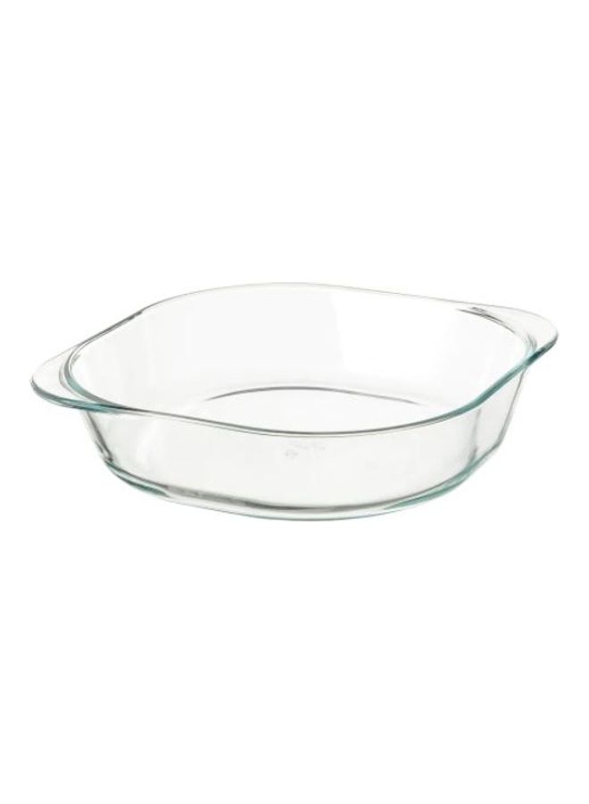 Oven Dish Clear 24.5x24.5cm - Image 1