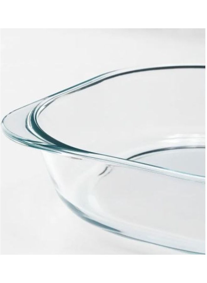 Oven Dish Clear 24.5x24.5cm - Image 3