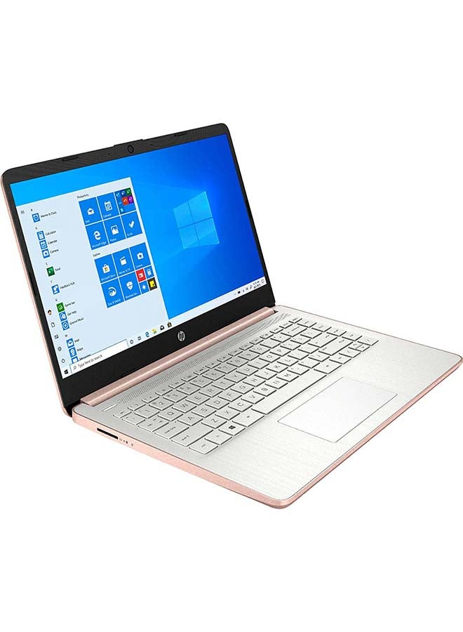 HP 14-DQ0004dx Laptop With 14-Inch Display, Celeron N4020 Processer/4GB RAM/64GB Emmc/Intel UHD Graphics English ‎Rose Gold  - Image 3