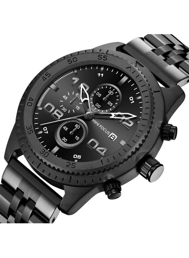 MINI FOCUS Men's Stainless Steel Analog Wrist Watch Mf0230G-01 - Image 2